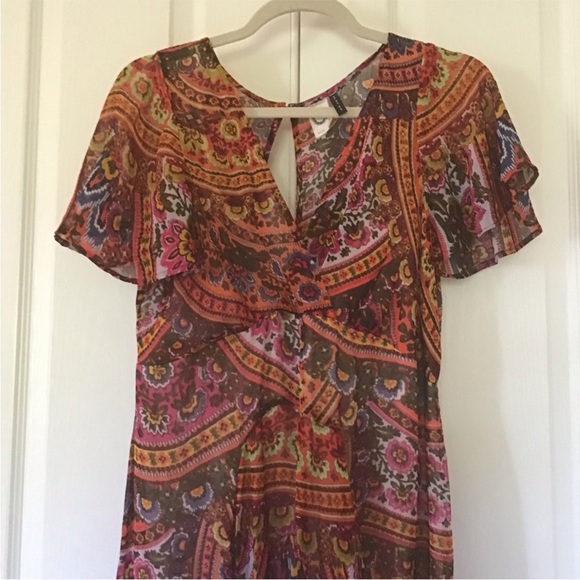 Anthropologie Akemi + Kin Paisley Maxi Dress - Picture 6 of 9